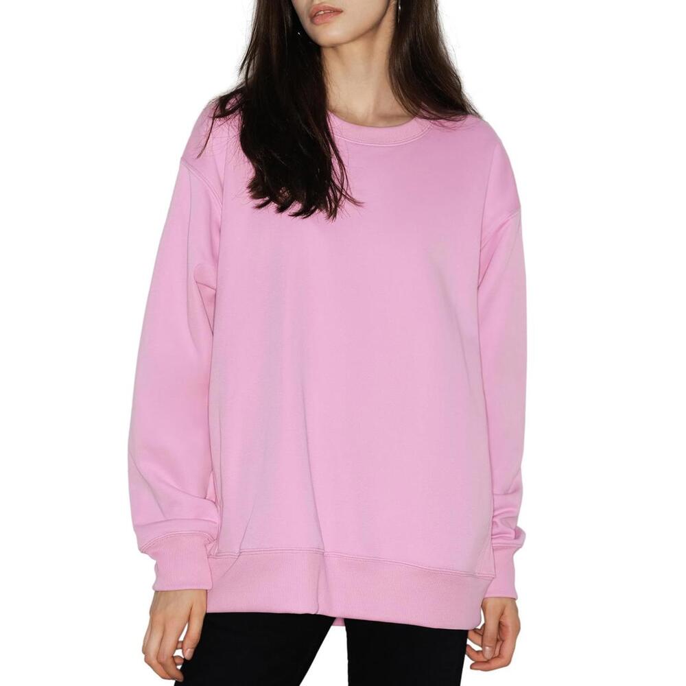 Cozy Pink Crewneck Sweatshirt- Size M- Oversized, Cozy